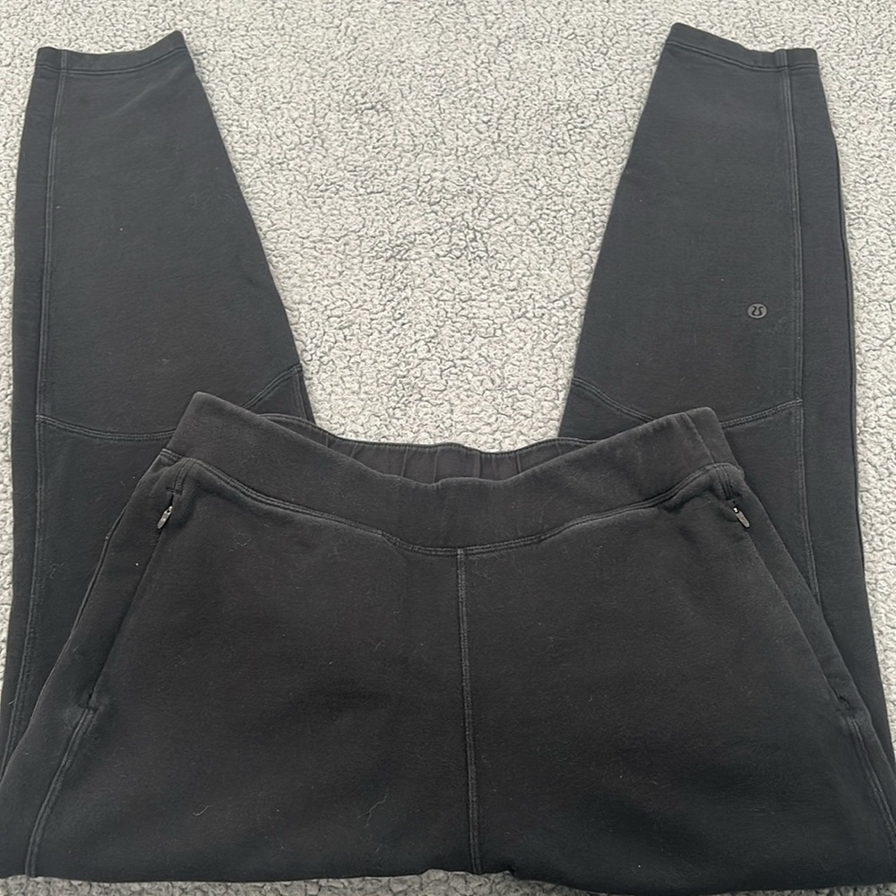 Lululemon Athletica Black Track Pants with Elastic Waistband - Picture 8 of 8